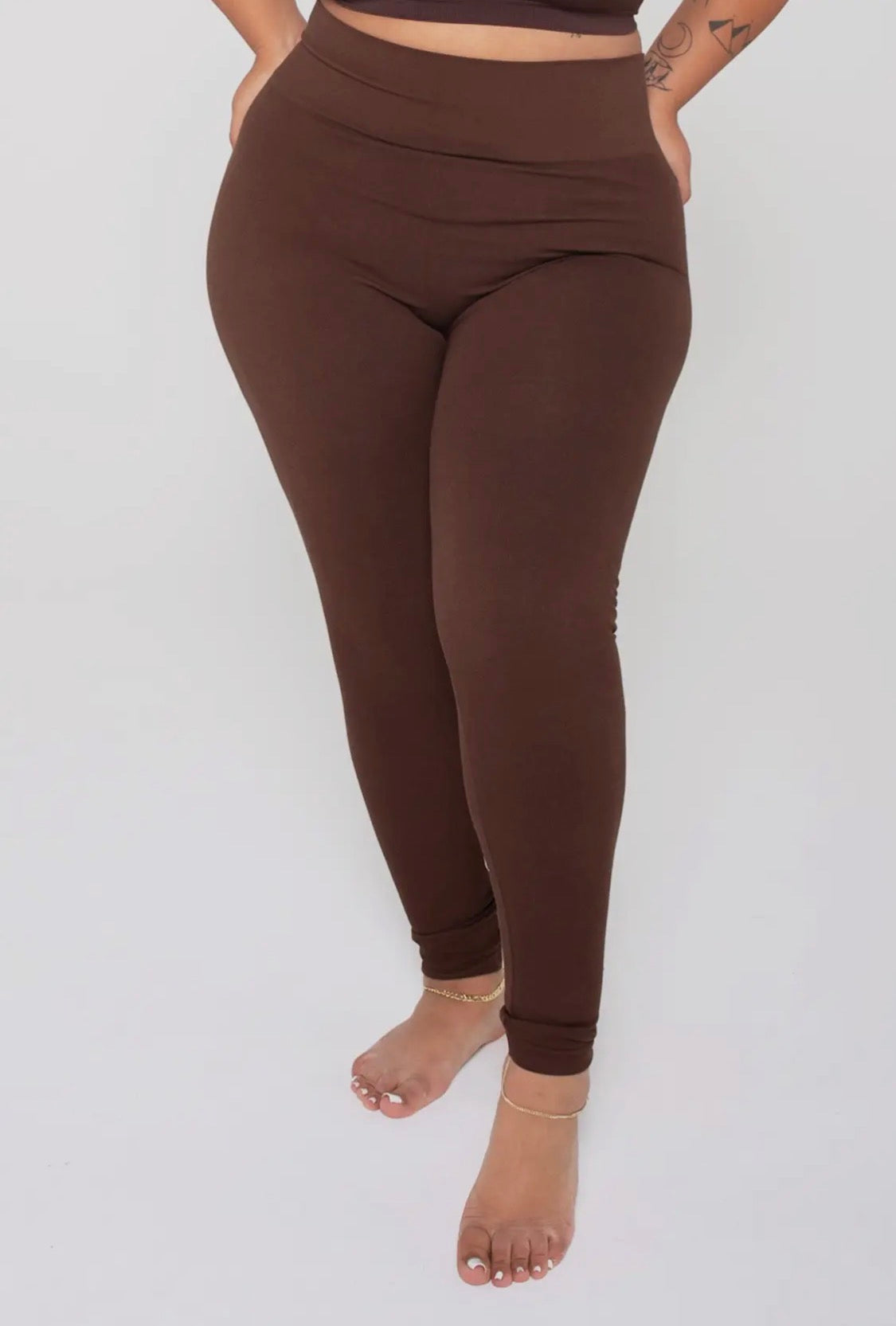 Tummy Control Legging Chocolate