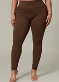 Tummy Control Legging Chocolate